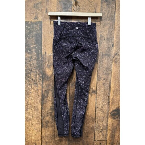 Lululemon Train Times 7/8 Pant 25" Crystalline Multi Sz 4 EUC - Picture 3 of 6